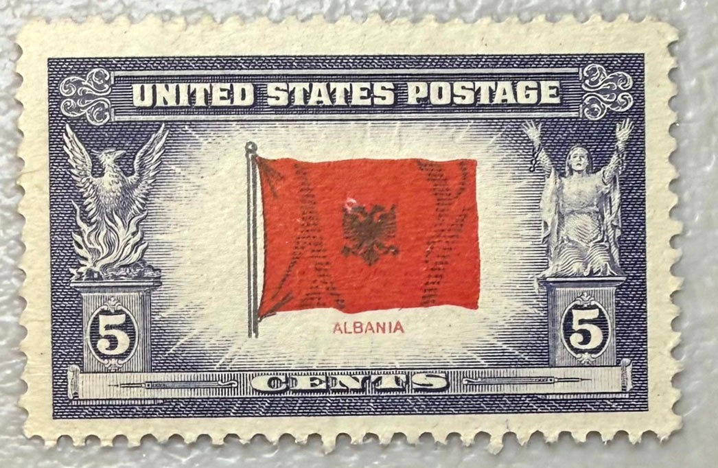 US Stamps Scott # 918 Overrun Countries Albania MNH