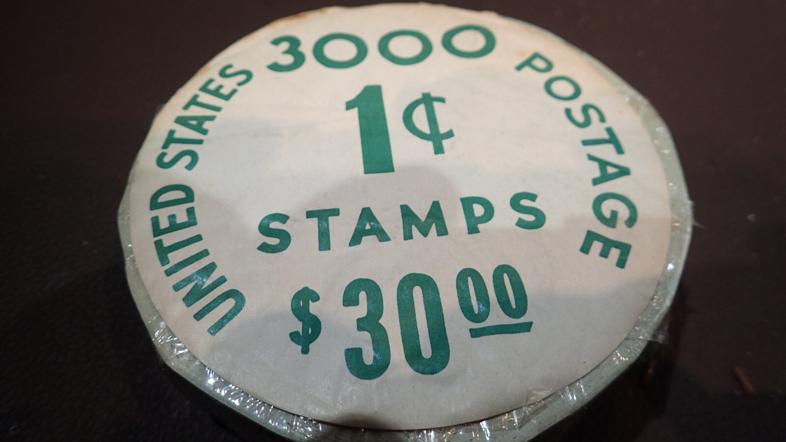 Scott 1299 1968 1c Prominent American Thomas Jefferson COIL ROLL OF 3000 Sealed