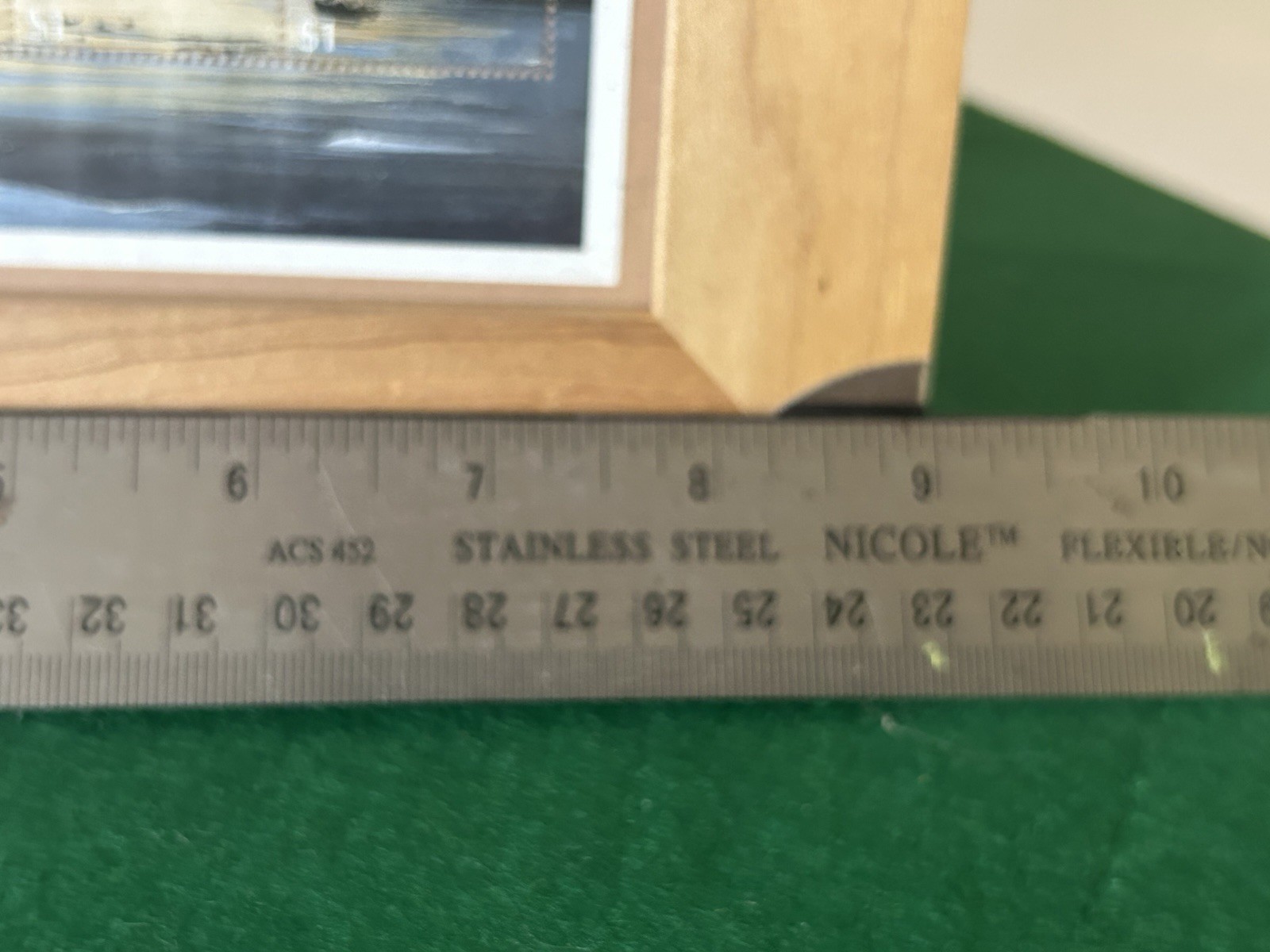 Framed Mint Stamped Titanic