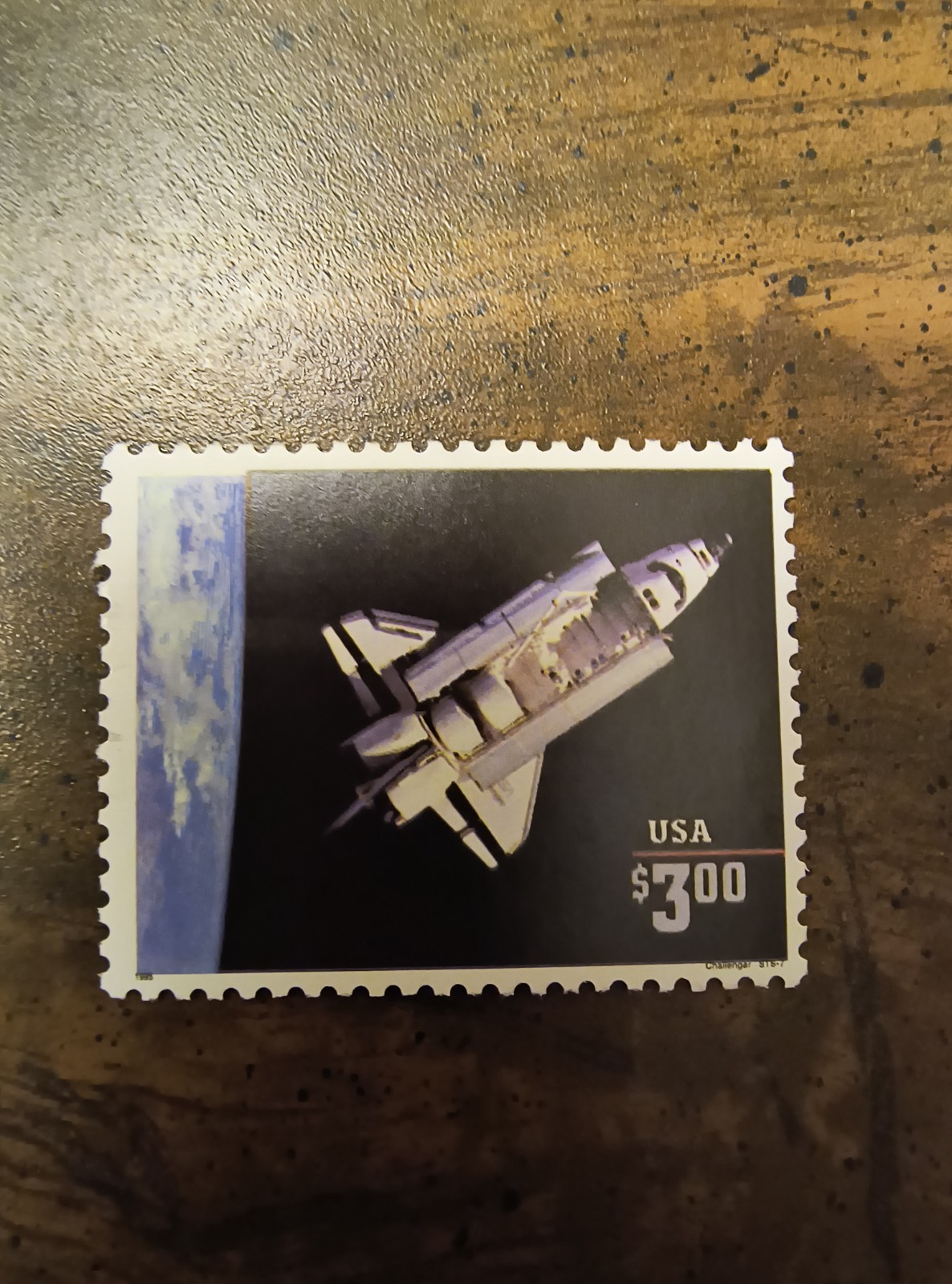 1990’s $3.00 Postage Stamp (Unused)