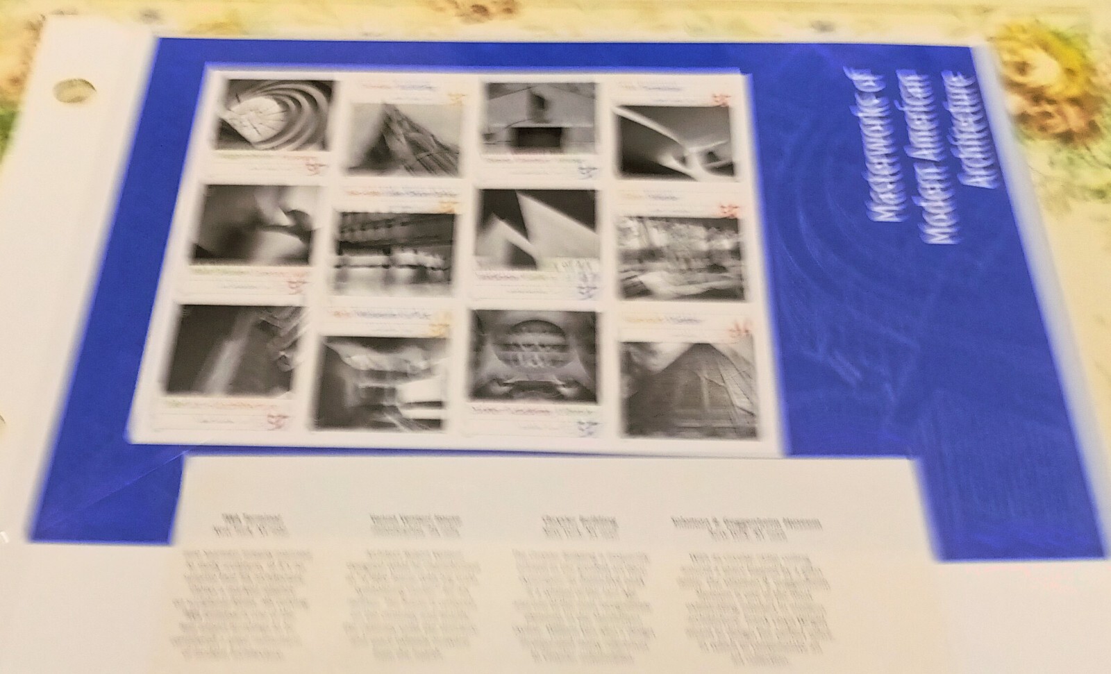 Masterworks of Modern American Architecture #3910 12 Stamps MNH NICE!!