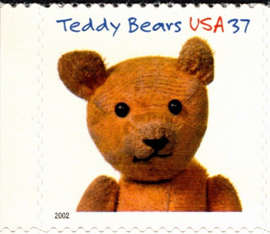 USA 2002 TEDDY BEARS BLOCK OF FOUR SC 3653-3656 FOUR DESIGNS MNH