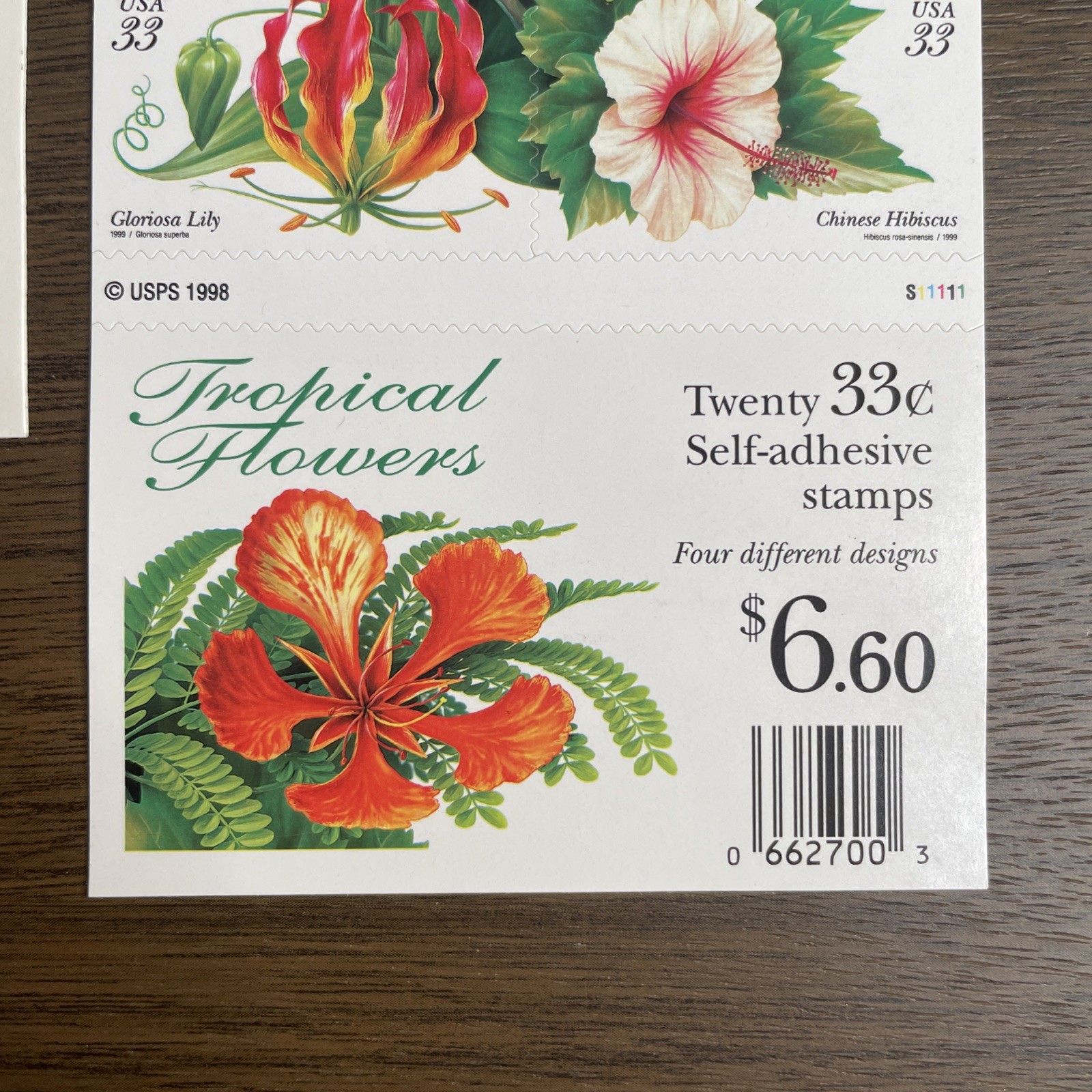 Vintage Tropical Flowers Beautiful Blooms and Crops of the Americas Stamps lot