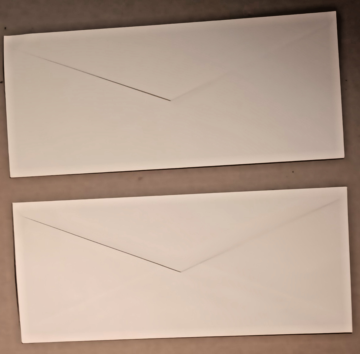 TWO 1985 Scott# U609 6c Non Profit Org Postage Envelopes # 10