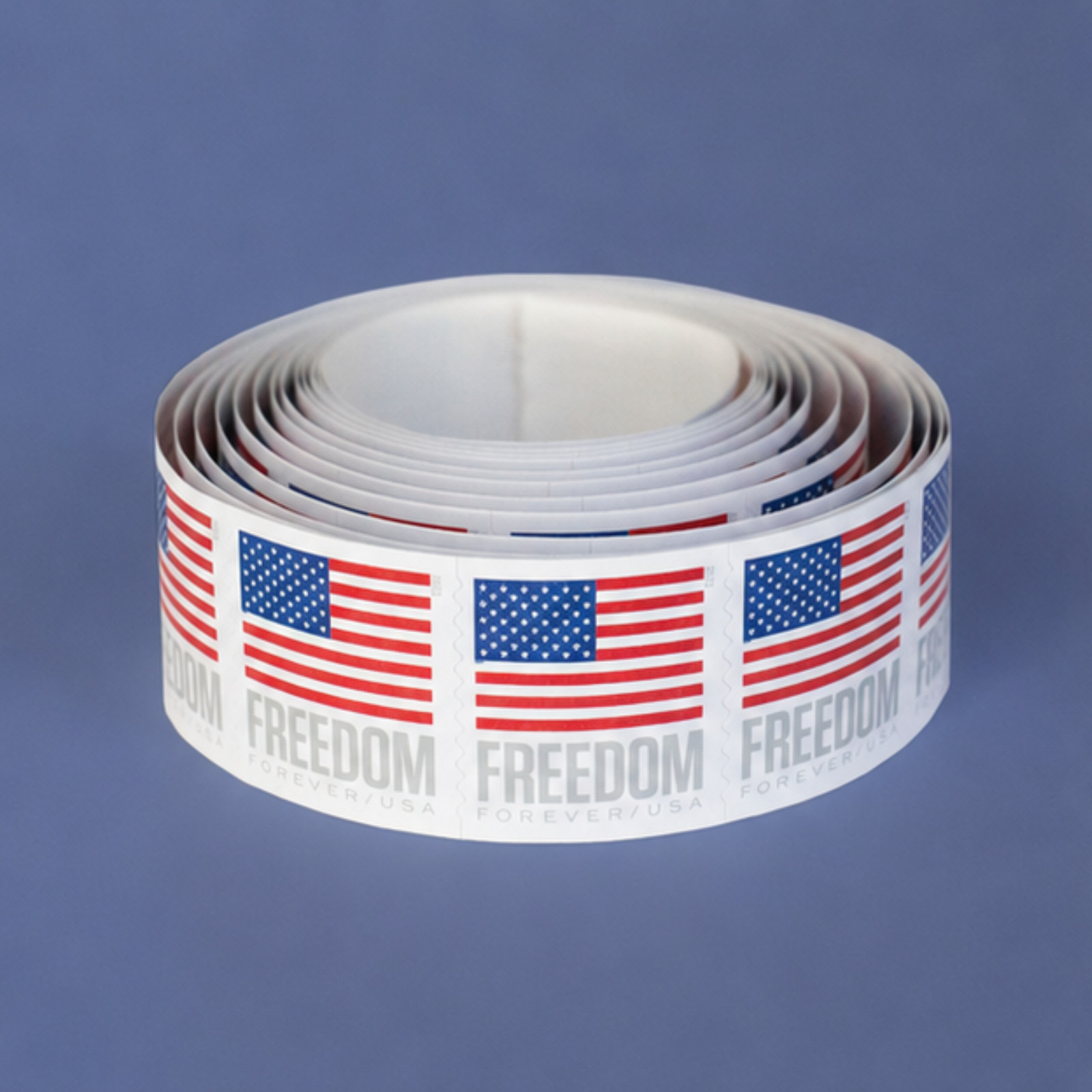 USPS Genuine Forever Stamps Roll of 100 Freedom First Class Postage Stamps