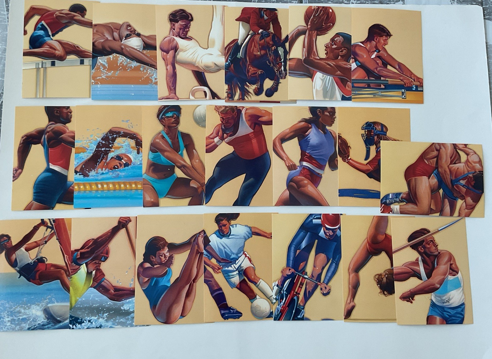Stamp USA – 1996 – 20 Olympic Centennial Games Postal Cards #UX242-UX261 FDC