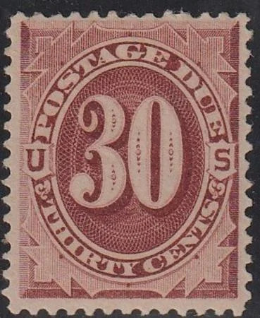 US Postage Dues #J20 MINT H F – VF Cat Value $225