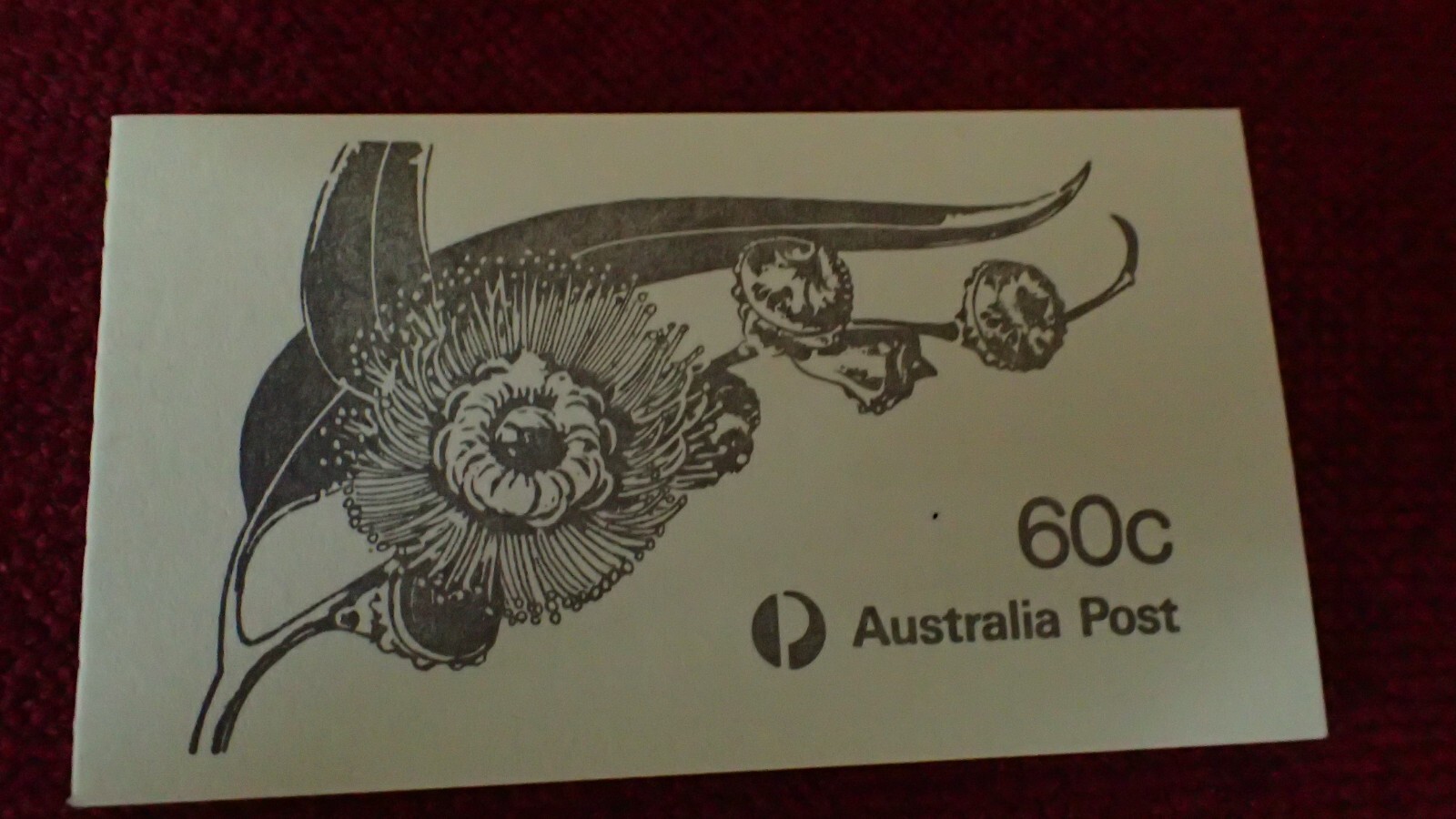 LOT OF 5 Scott # 852b Australia 1982 Eucalyptus Flowers Stamp Booklet 60c tree