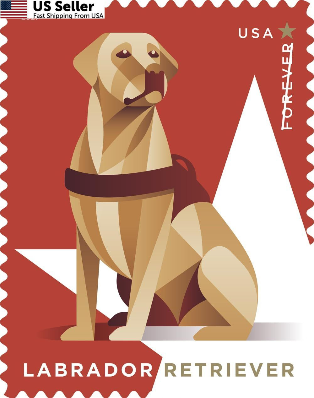 Military Working Dogs U.S. Postage Stamps Sheet of 20 Forever 20