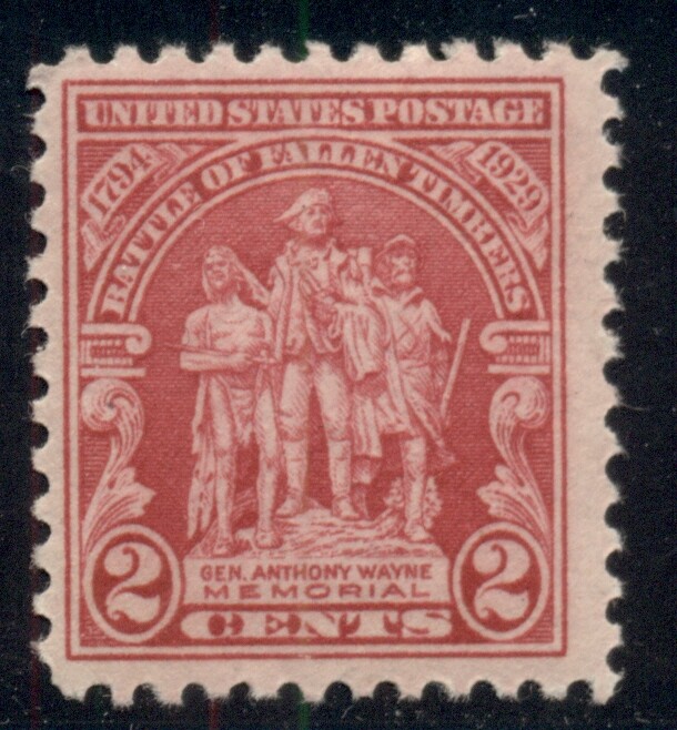 #680 2¢ FALLEN TIMBERS BATTLE LOT OF 400 MINT STAMPS, SPICE UP YOUR MAILINGS!