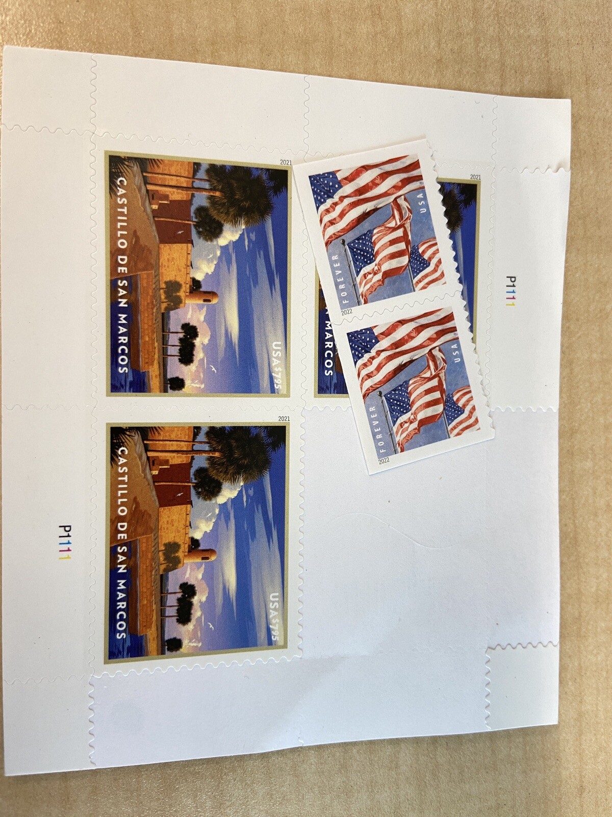 USPS Priority Mail Stamp for Medium Flat Rate Box ($17.22 value) Best Gift