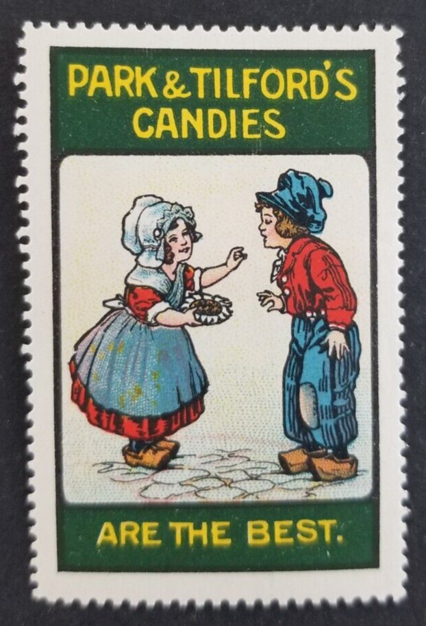Vintage Park & Tilford’s Candy Poster Stamp