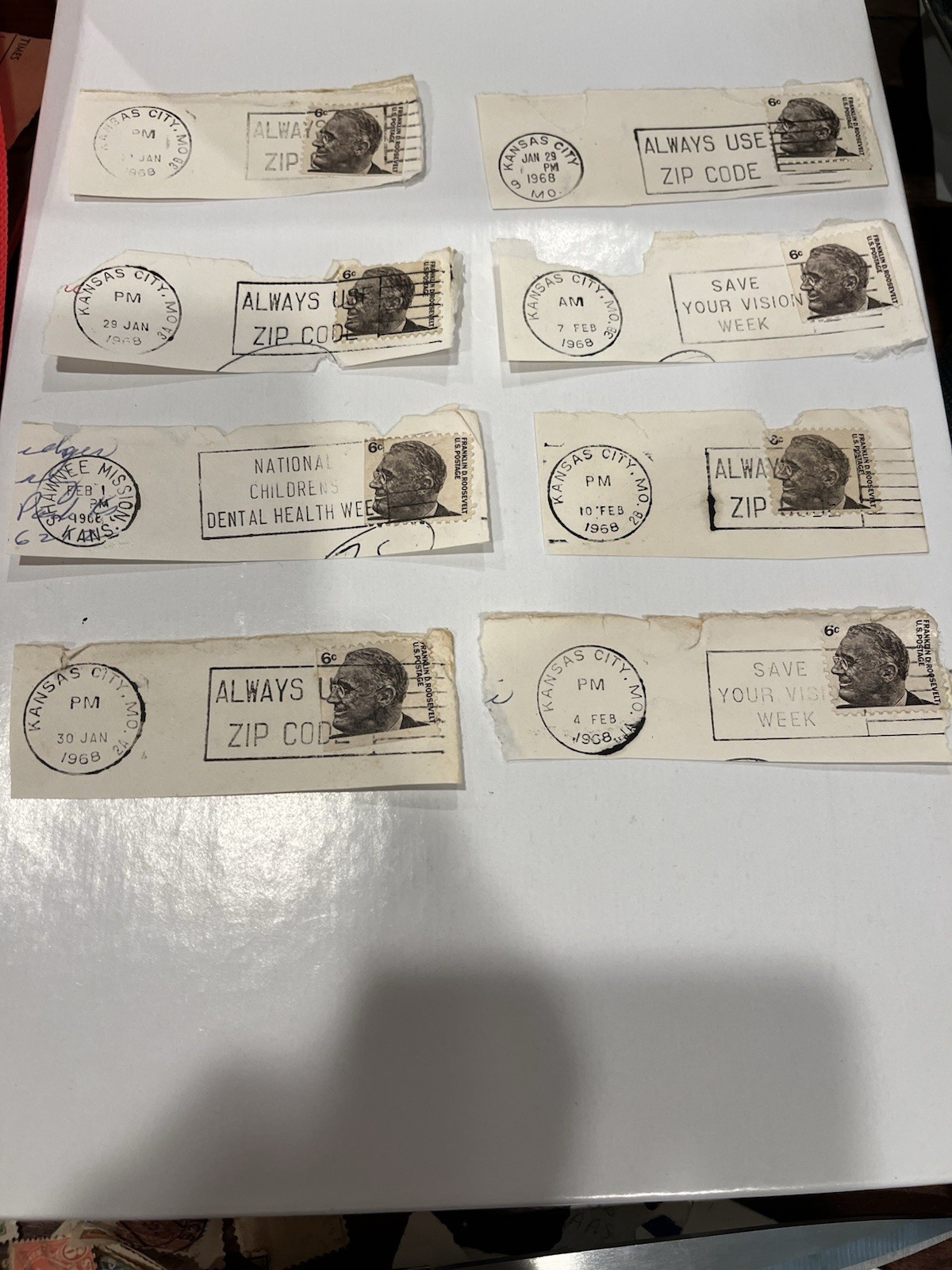Postage Stamps- Cancelled