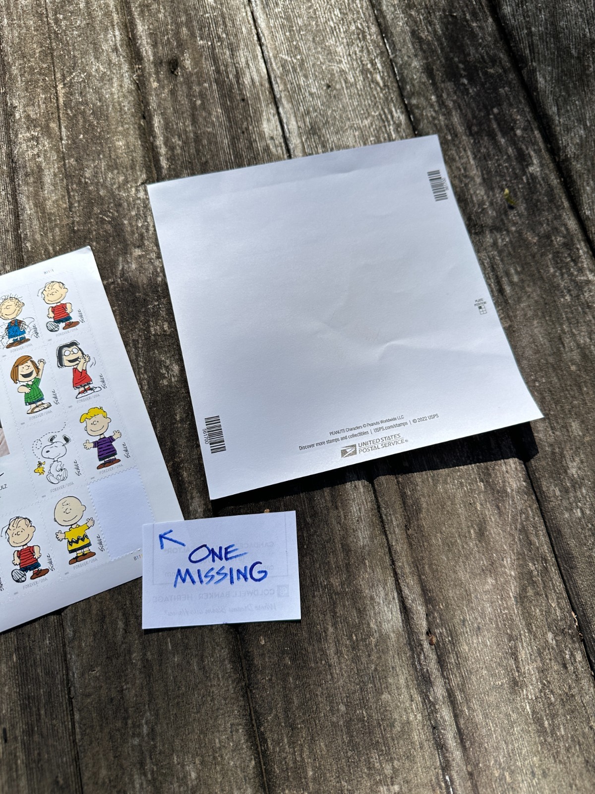 Genuine 2 Sheets USPS Charles Schulz “Peanuts” Forever Stamps Charlie Brown