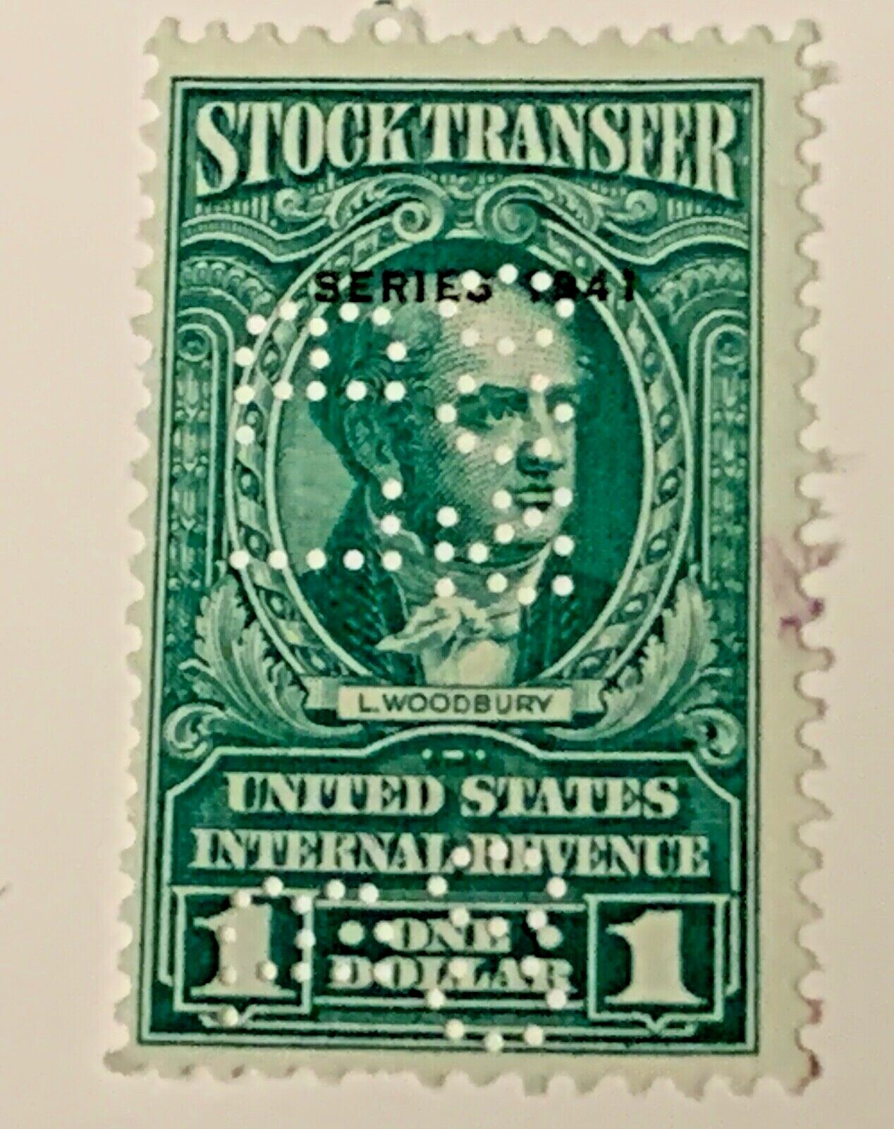 U.S. STOCK TRANSFER STAMP Scott RD104