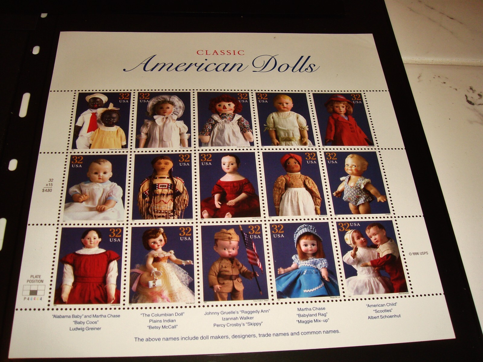 US Stamps collection American Dolls, Art, Composers, American Ballet NEW