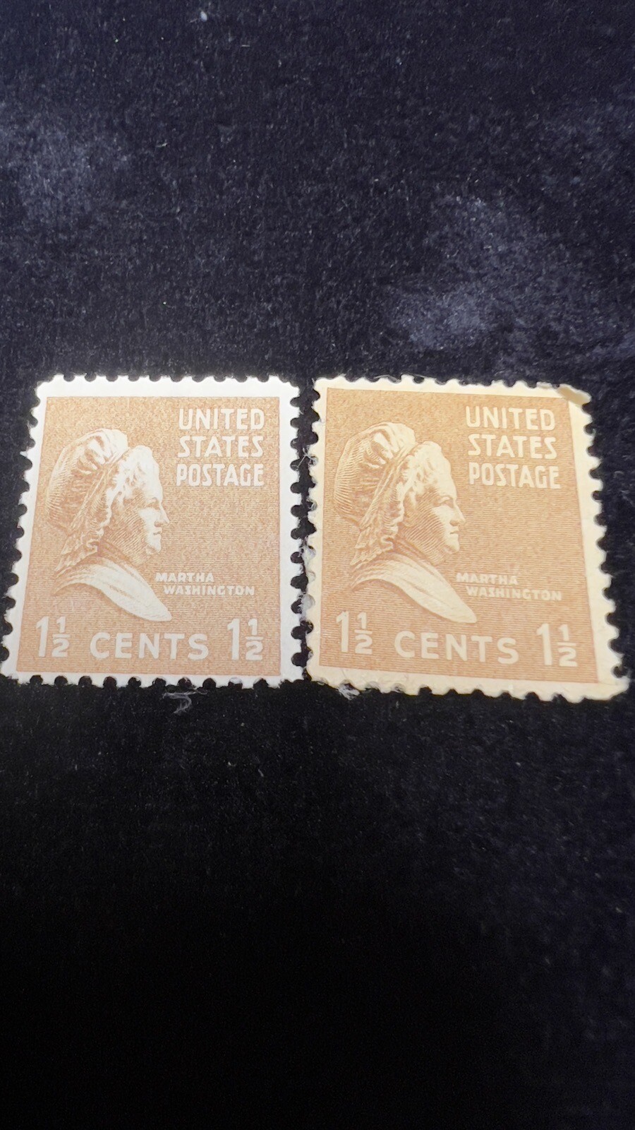 Vintage US Postage Stamps Presidents Lot Of 9