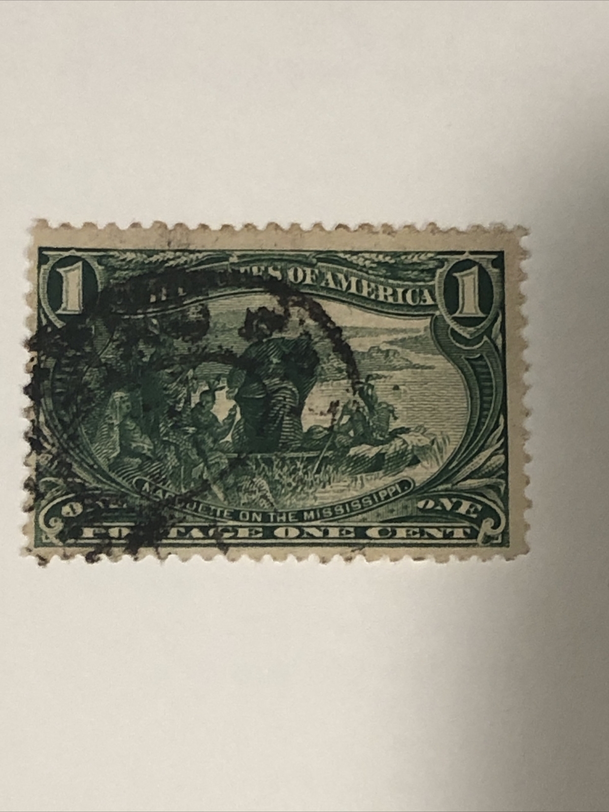 Scott # 285 1898 The Trans-Mississippi Issue U.S. Postage Stamp