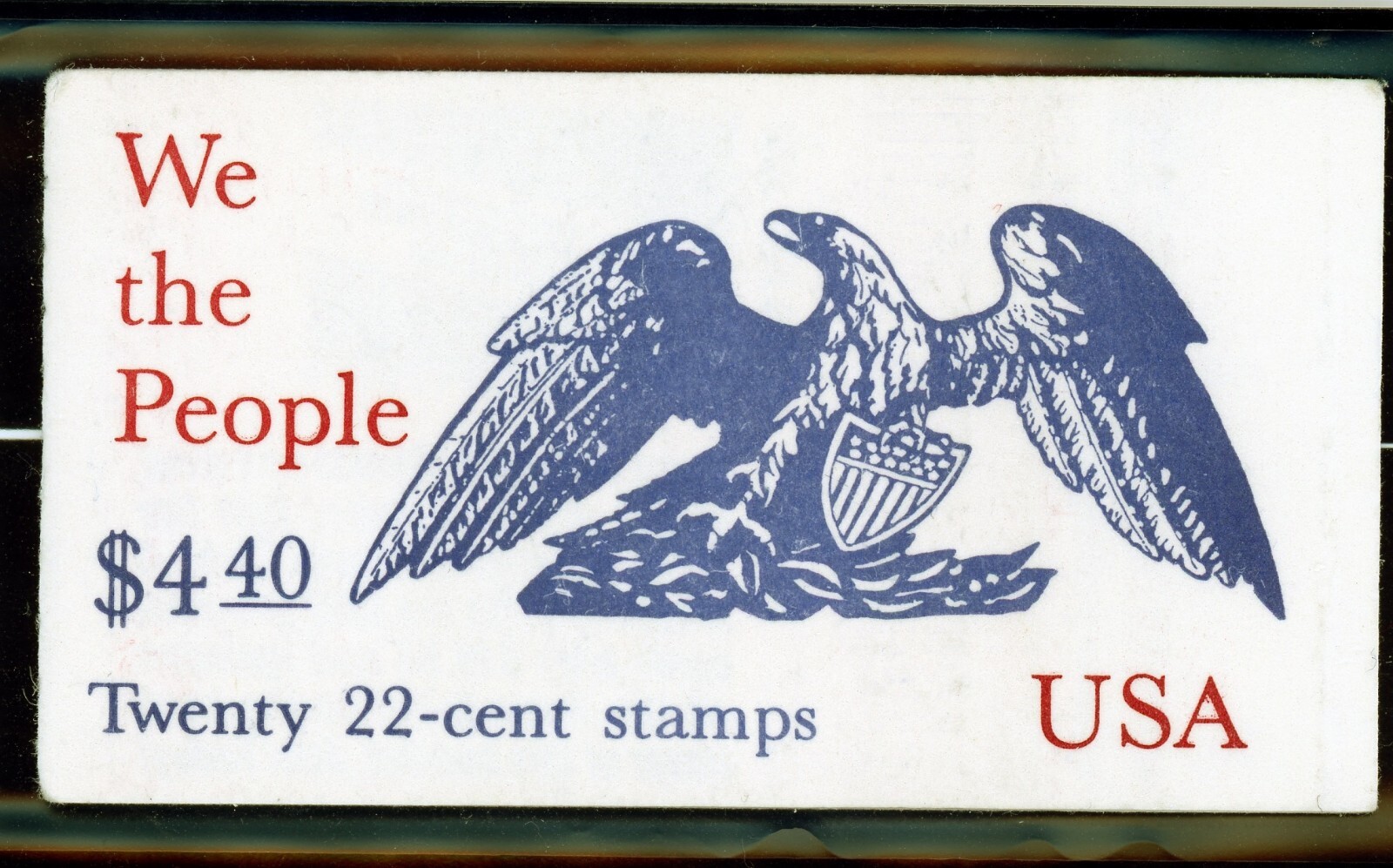 US 2359a (BK162) We The People 22c – Folded Booklet of 20 – MNH – 1987