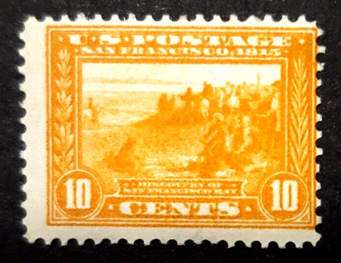 Mint US STAMP 400 Panama Pacific ~ MH OG XF ~ SCV $115