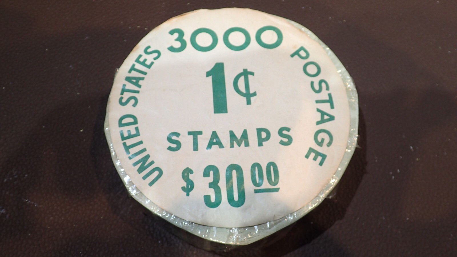 Scott 1299 1968 1c Prominent American Thomas Jefferson COIL ROLL OF 3000 Sealed