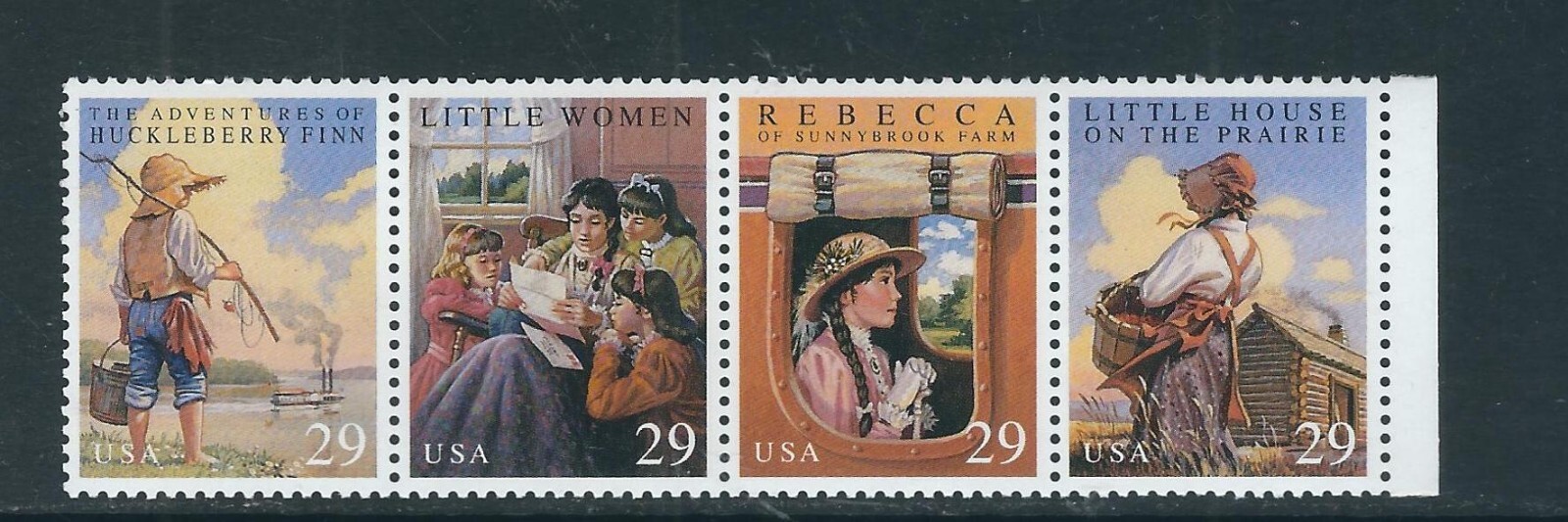 USA SC # 2788a Classic Books / Strip of 4. MNH…..