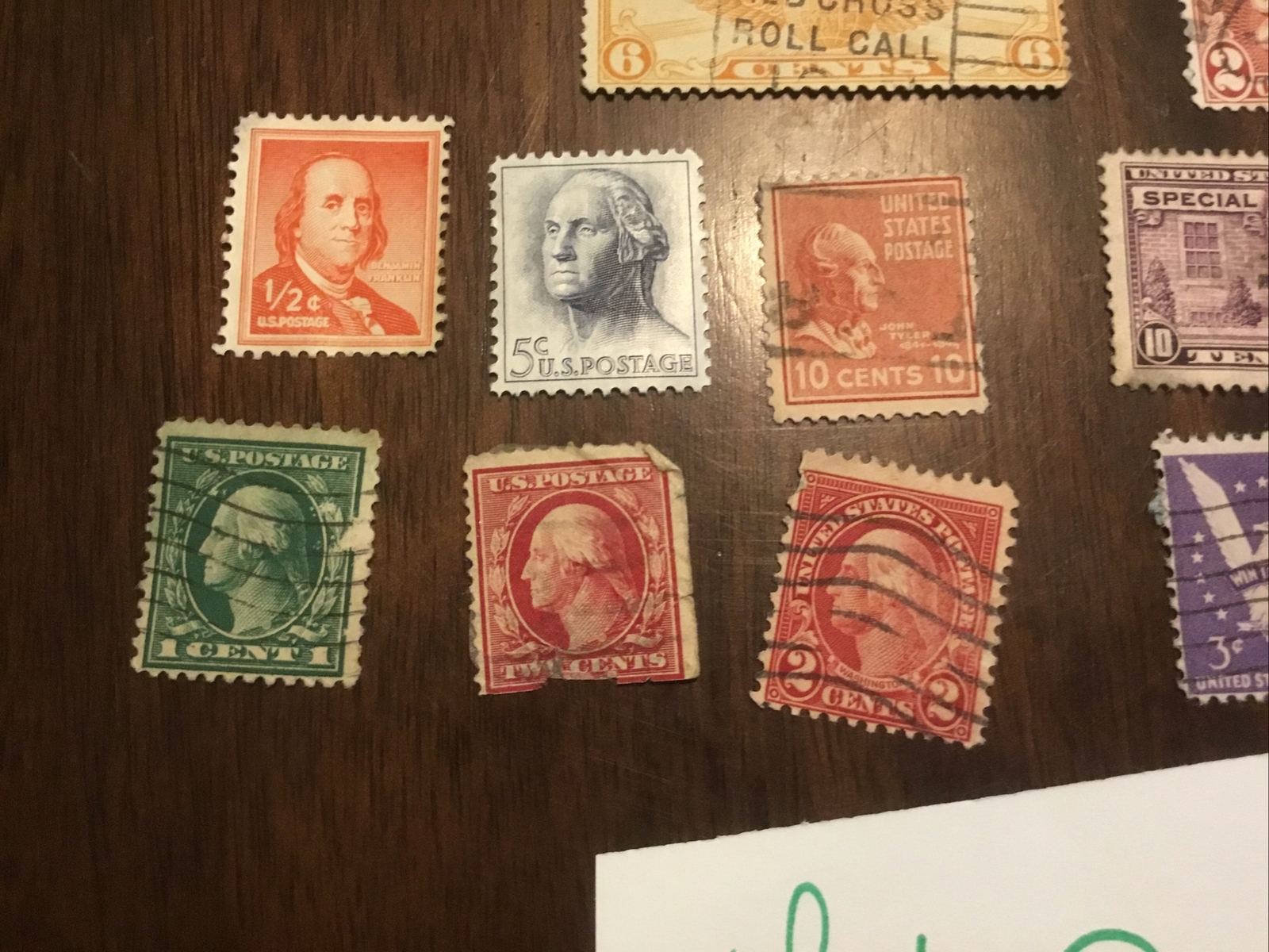 US Postage Stamps Vintage Unchecked Lot of American Presidents (used)