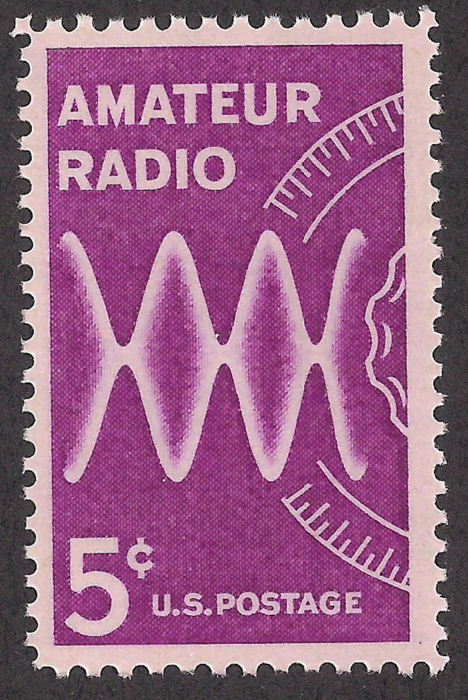 USA 1964 – AMATEUR HAM RADIO OPERATORS – MNH U.S. 5 Cent Stamp – Scott #1260