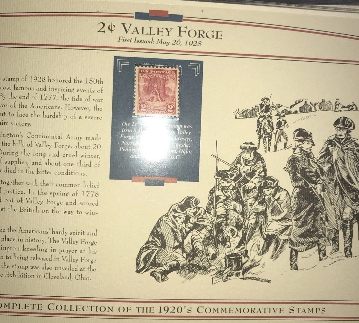 1920’s Commemorative Stamps