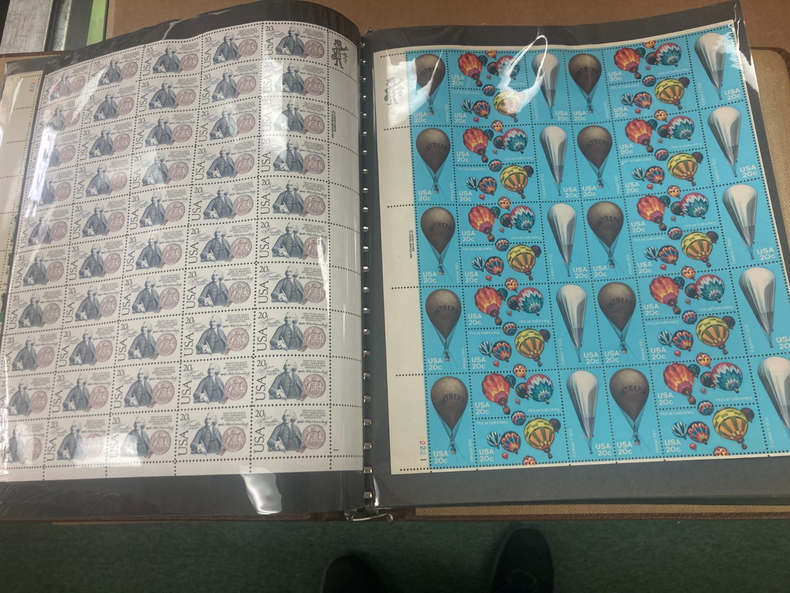 KAPPYS STAMPS USA DISCOUNT POSTAGE 20c & 22c MINT SHEETS FACE VALUE $550 C293