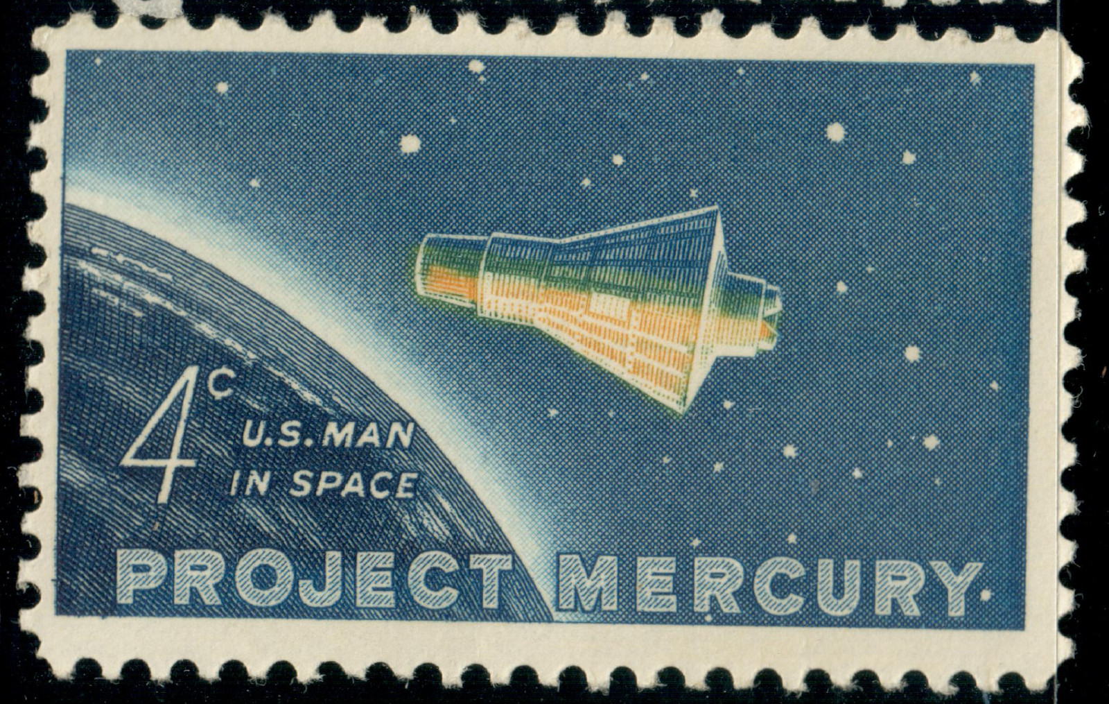 USA – 1962 – Project mercury – 4¢ – #3059