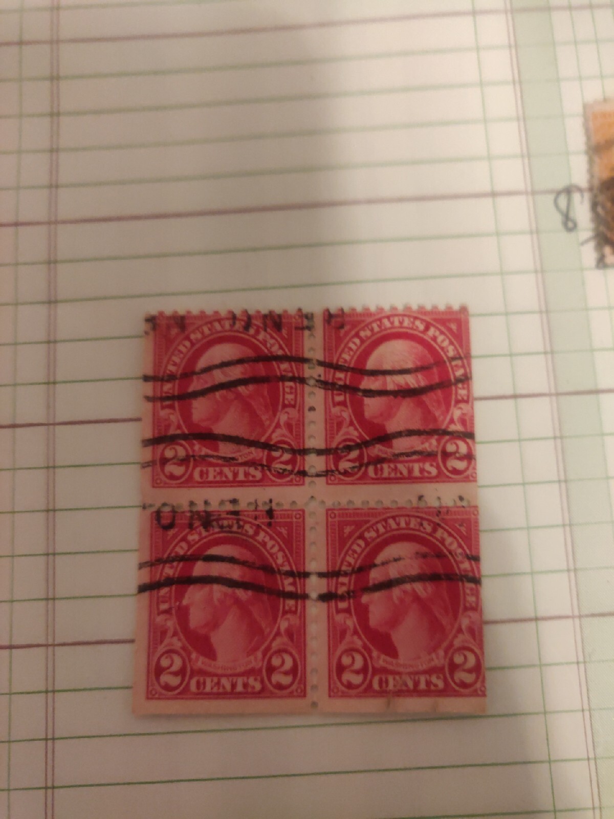 1932 George Washington 2 Cent Stamp