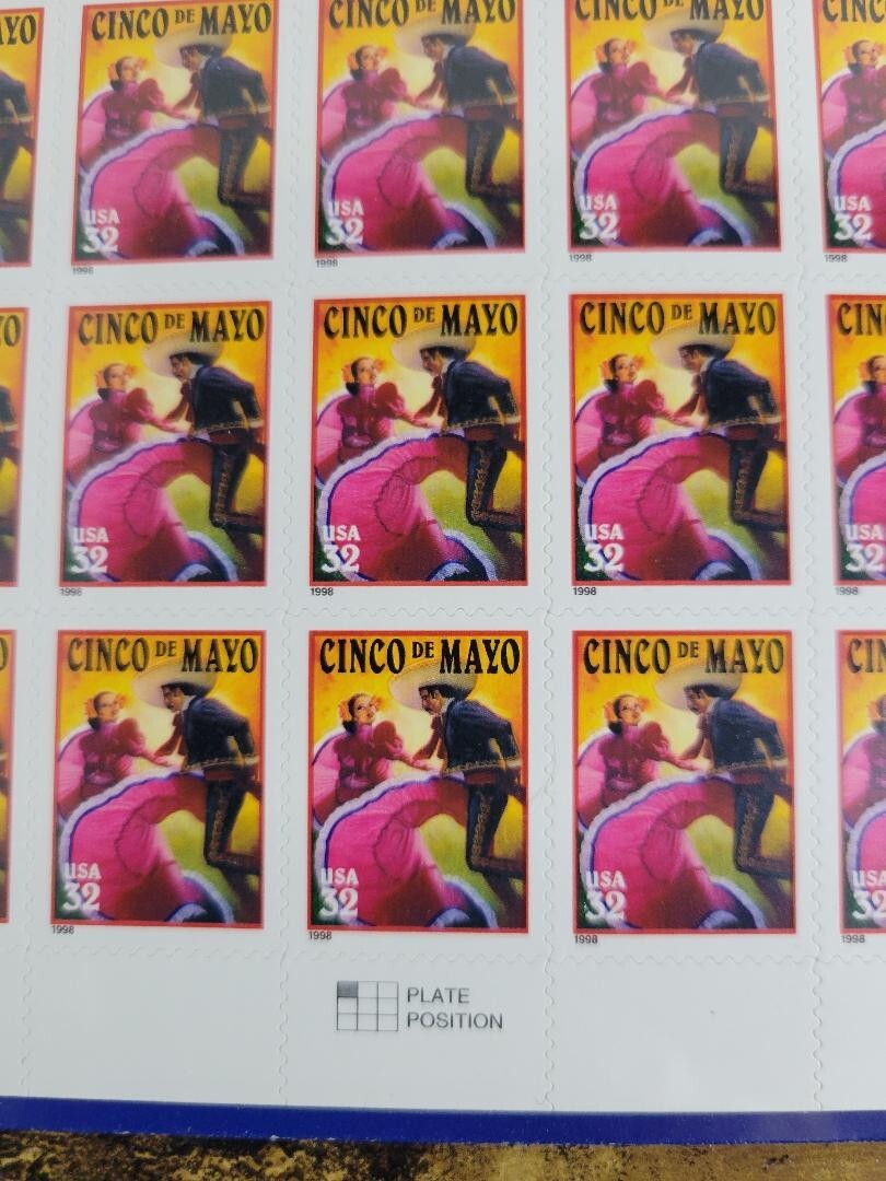 USPS Cinco De Mayo 32 Cents Factory Sealed