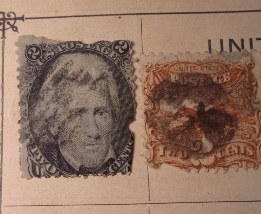 73 US Stamps Air Mail UN 1892 1863 Black Jack Iwo Jima Victory 13th Amendment