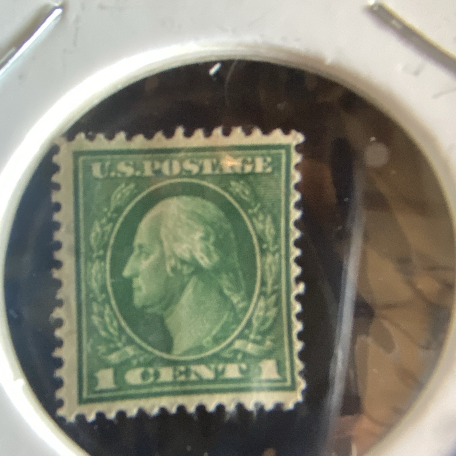 United States 1 Cent Green George Washington Postage Stamp Single Mint No Gum