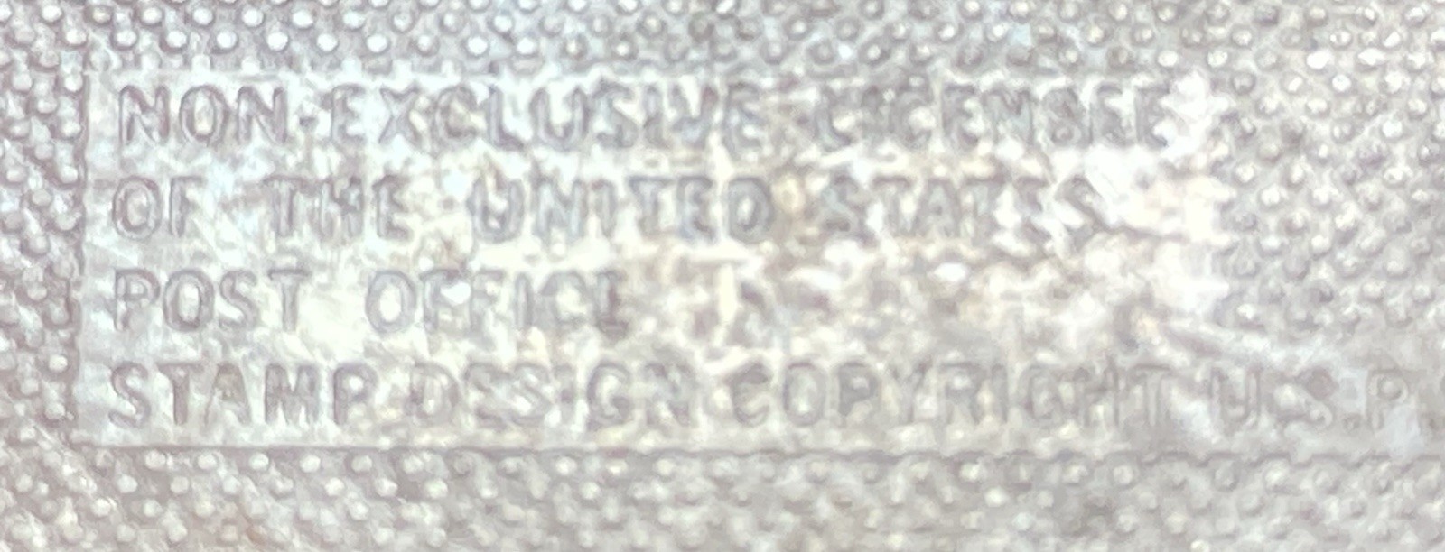 silvertone patriotic enamel pin statue of liberty 18 cent airmail postage stamp
