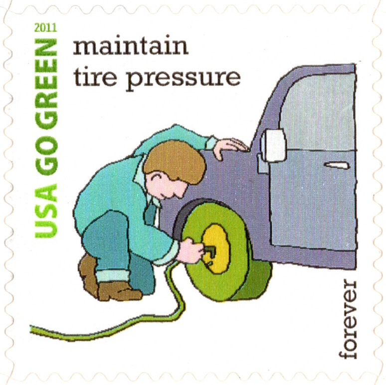 USA 2011 GO GREEN 16 FOREVER STAMPS PANE SCOTT 4524 A-P MNH