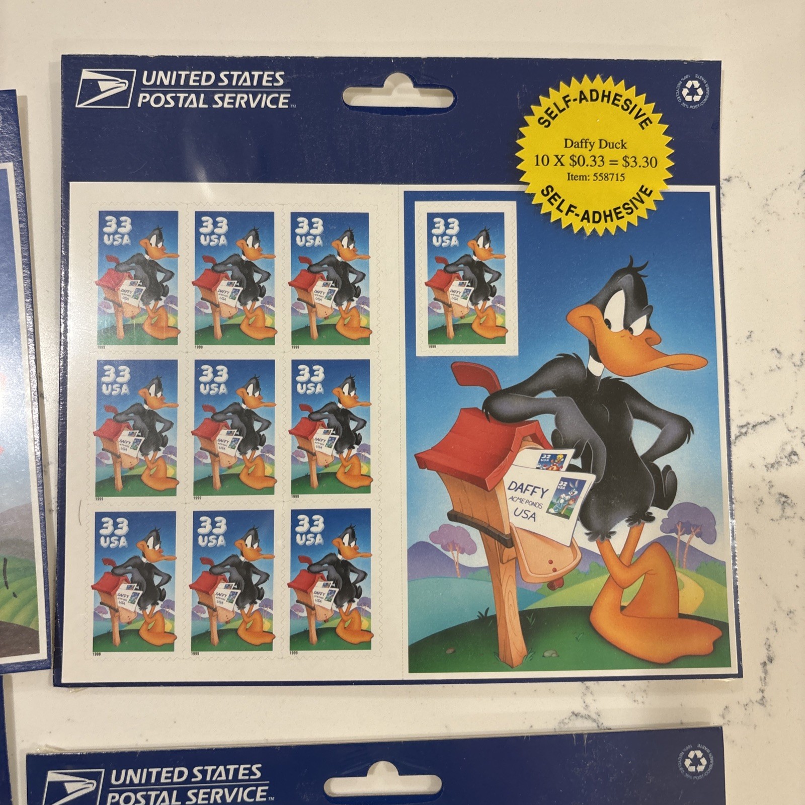USPS Looney Toons 32 Cent Stamps Factory Sealed