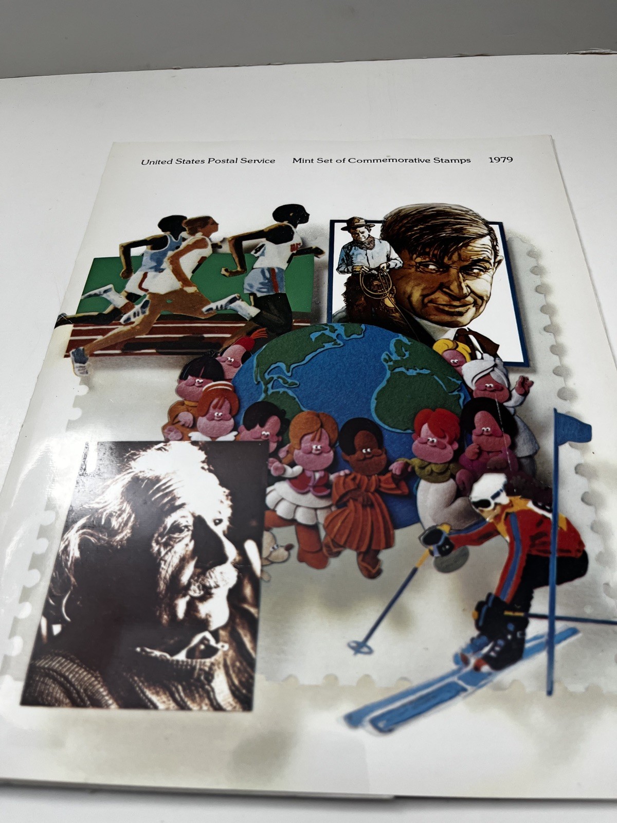 1977 United States Postal Service (USPS) Mint Set of Commemorative Stamps.