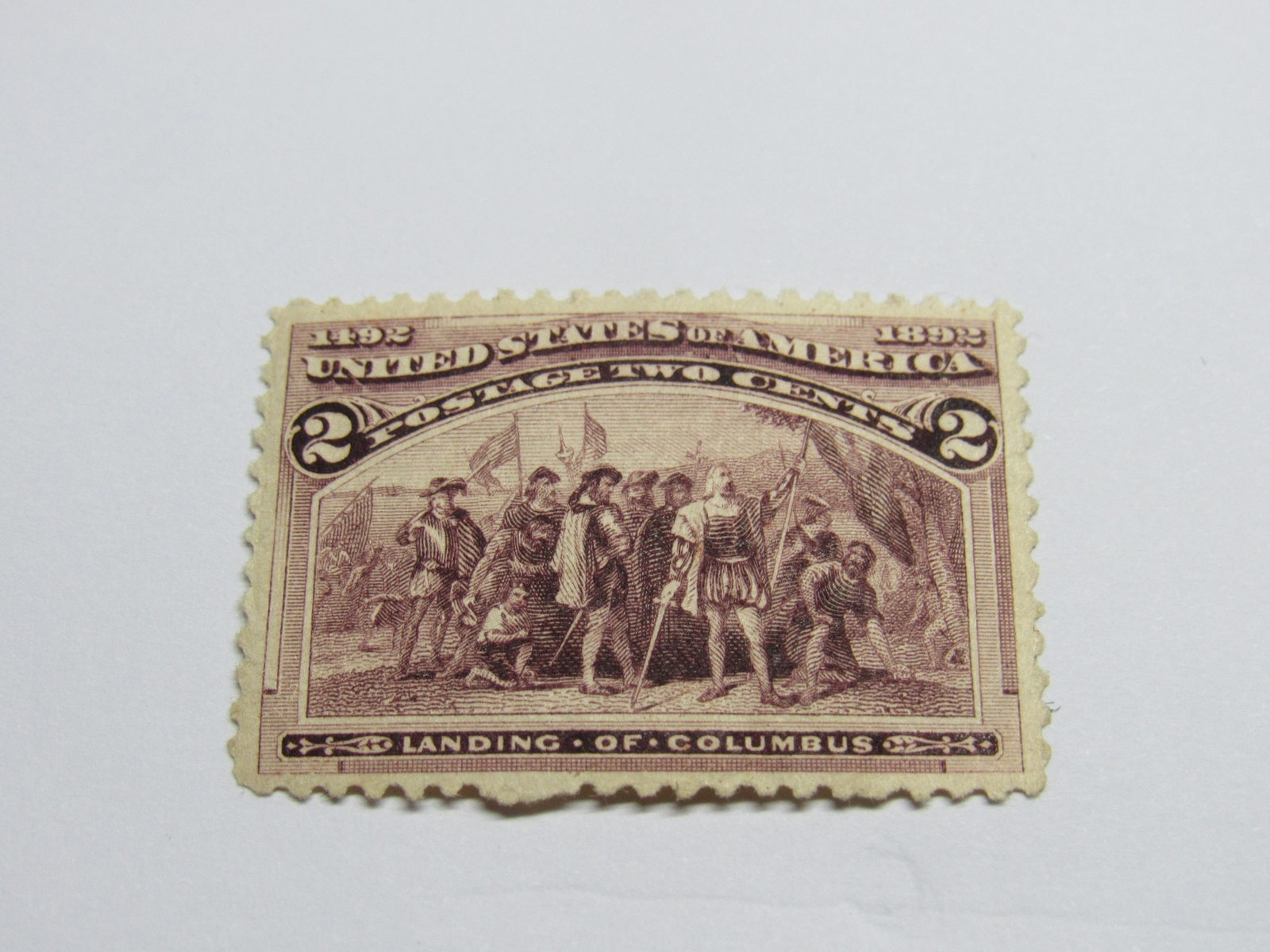PSE Certified Stamp!! 1893 U.S. POSTAGE 2¢ GRADE:G=30 Mint OGnh Stamp STP-17-IB