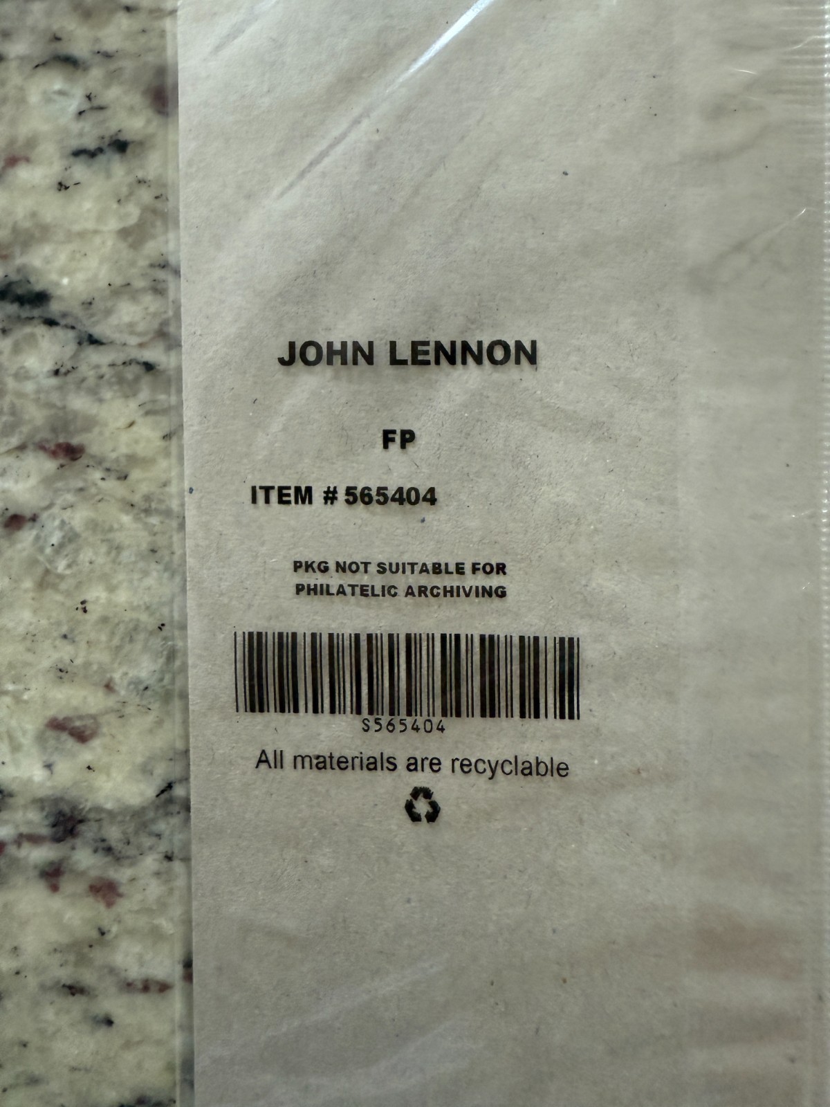 Sealed John Lennon Pane of 16 Forever Stamps 2018 #5312-5315 USPS