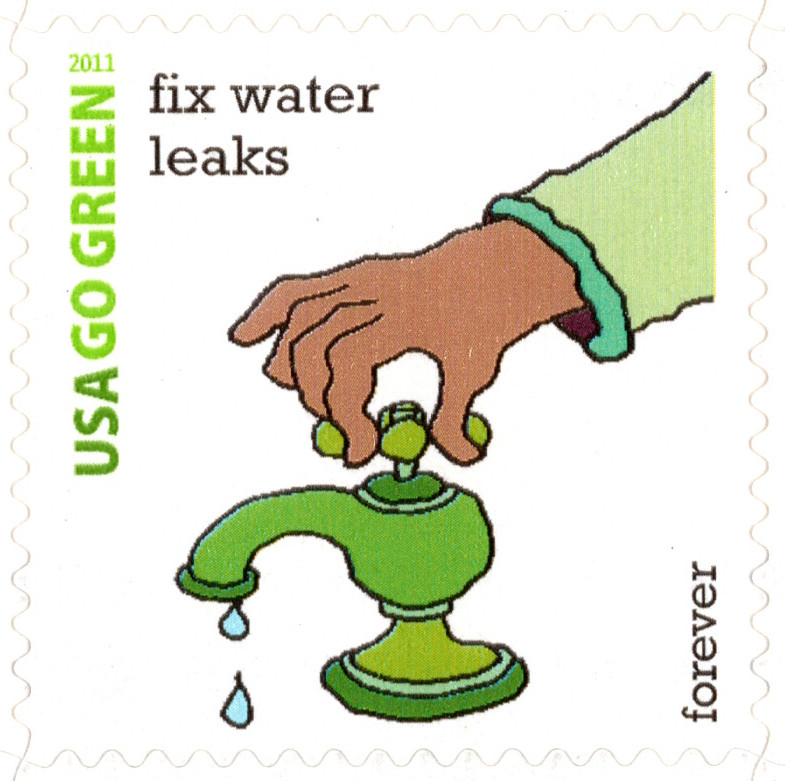 USA 2011 GO GREEN 16 FOREVER STAMPS PANE SCOTT 4524 A-P MNH