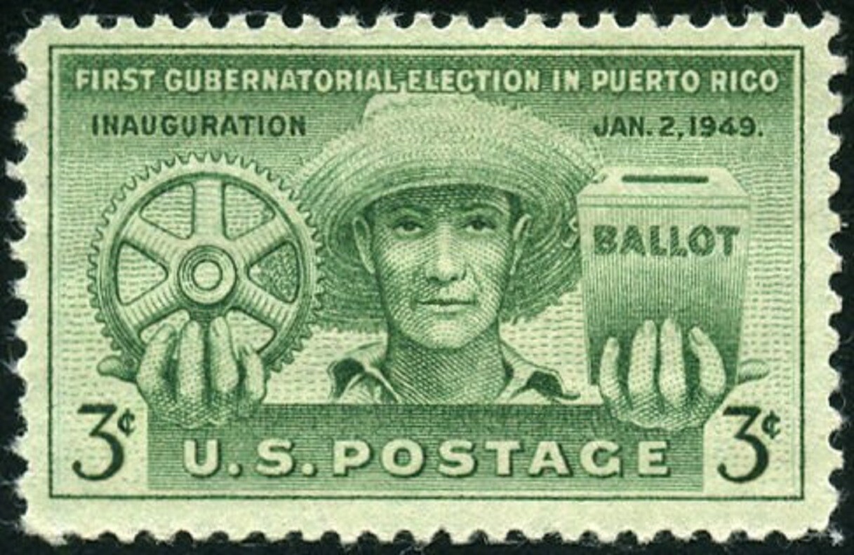 USA 1949 – Puerto Rico Inauguration Election Issue – MNH Stamps 😎 Scott #983 😎