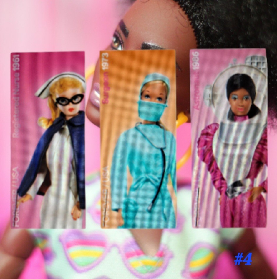 PRE-SALE Barbie Collectors Edition (2026) Forever Stamps – 10ct BARBIE dolls