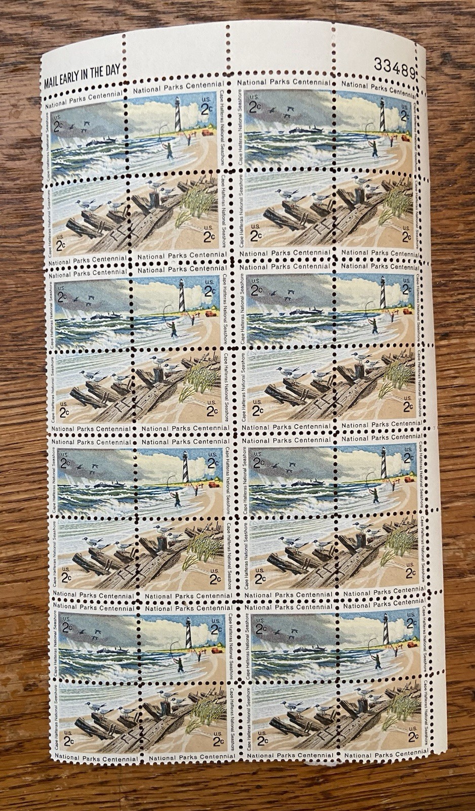 US POSTAGE STAMPS US “ENVIRONMENTAL” LOT/7 FULL SHEET AND PLATE BLOCKS -MNH
