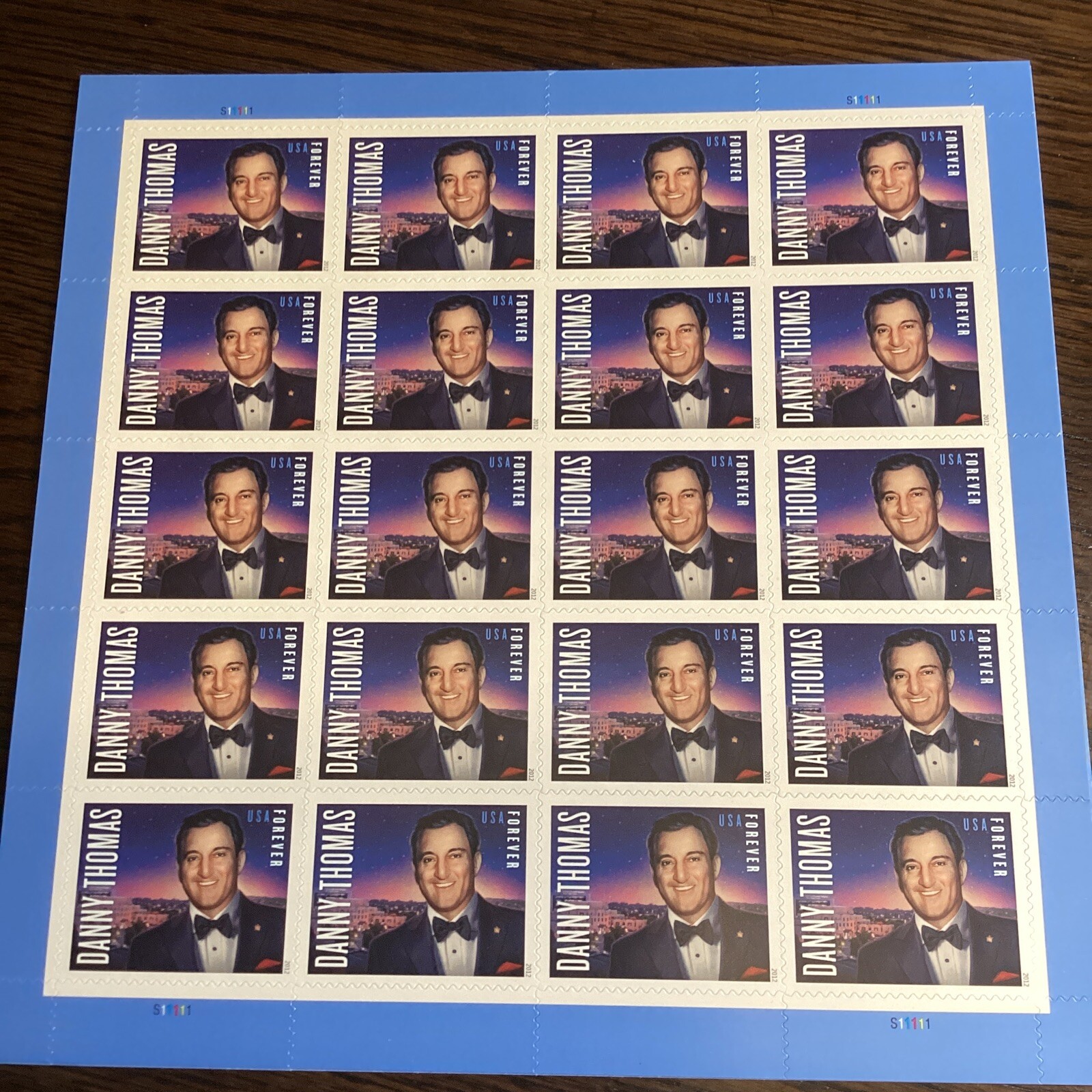 SCOTT# 4628 SHEET OF 20 DANNY THOMAS FOREVER STAMPS MNH-2012-US