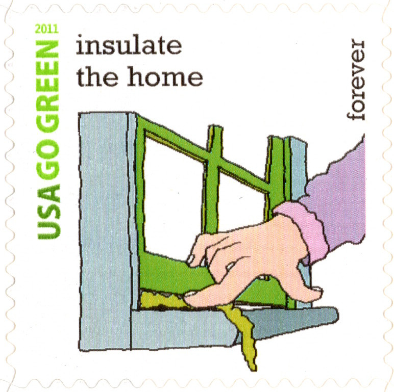 USA 2011 GO GREEN 16 FOREVER STAMPS PANE SCOTT 4524 A-P MNH
