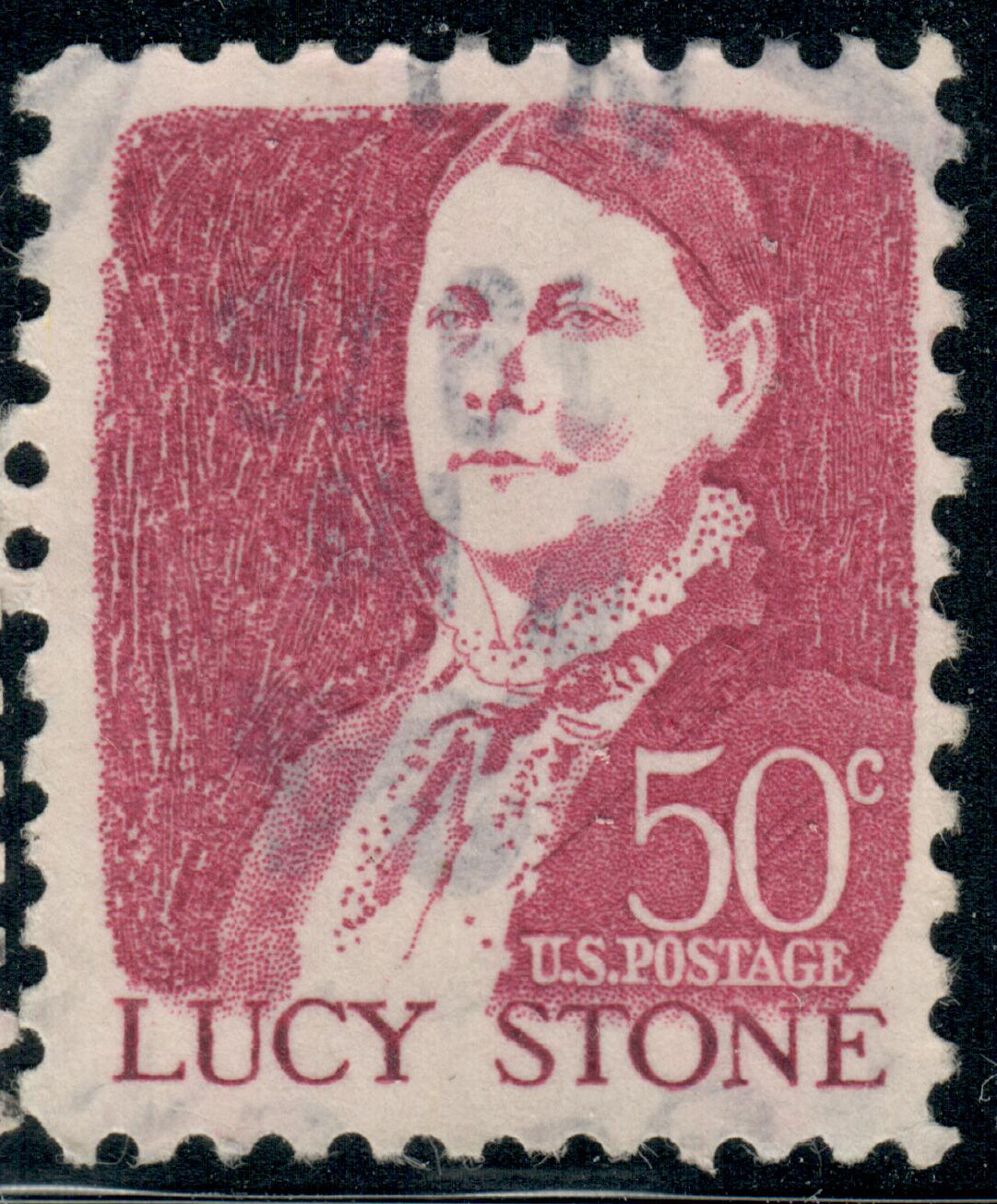 USA – 1968 – Prominent Americans – Lucy Stone – 50¢ – #3857