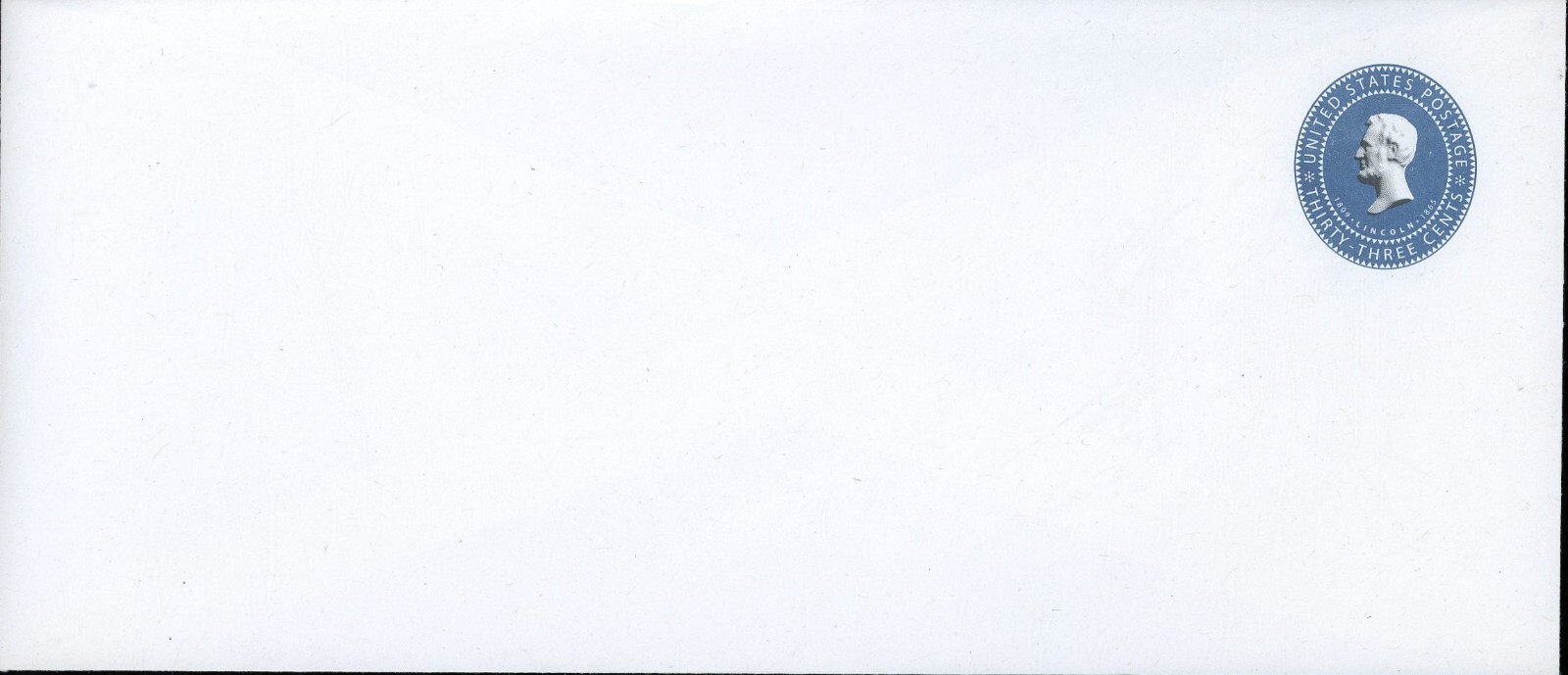 Scott U645, 33c Lincoln Envelope Set of 3 Different Envelopes