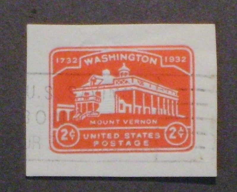 1926 U522 2ct Carmine on white (Die 1) Washington – Used